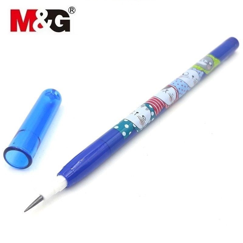 Bút chì khúc M&G AMPQ1675 / Chì đốt HB 1675 hình mèo cute