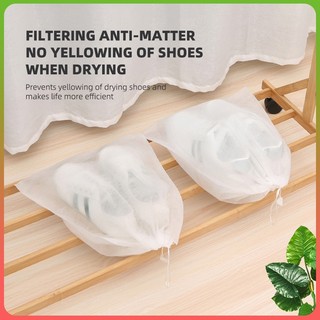 Túi Đựng Giày Đa Năng Vải Không Dệt, Miệng Dây Rút Tiện Lợi KT  32cm x48cm