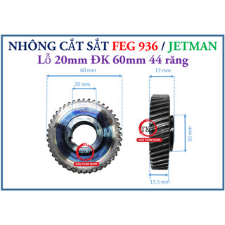 Bánh răng cắt sắt bàn feg 936 và jecman, nhông cắt sắt jecman và feg 936.