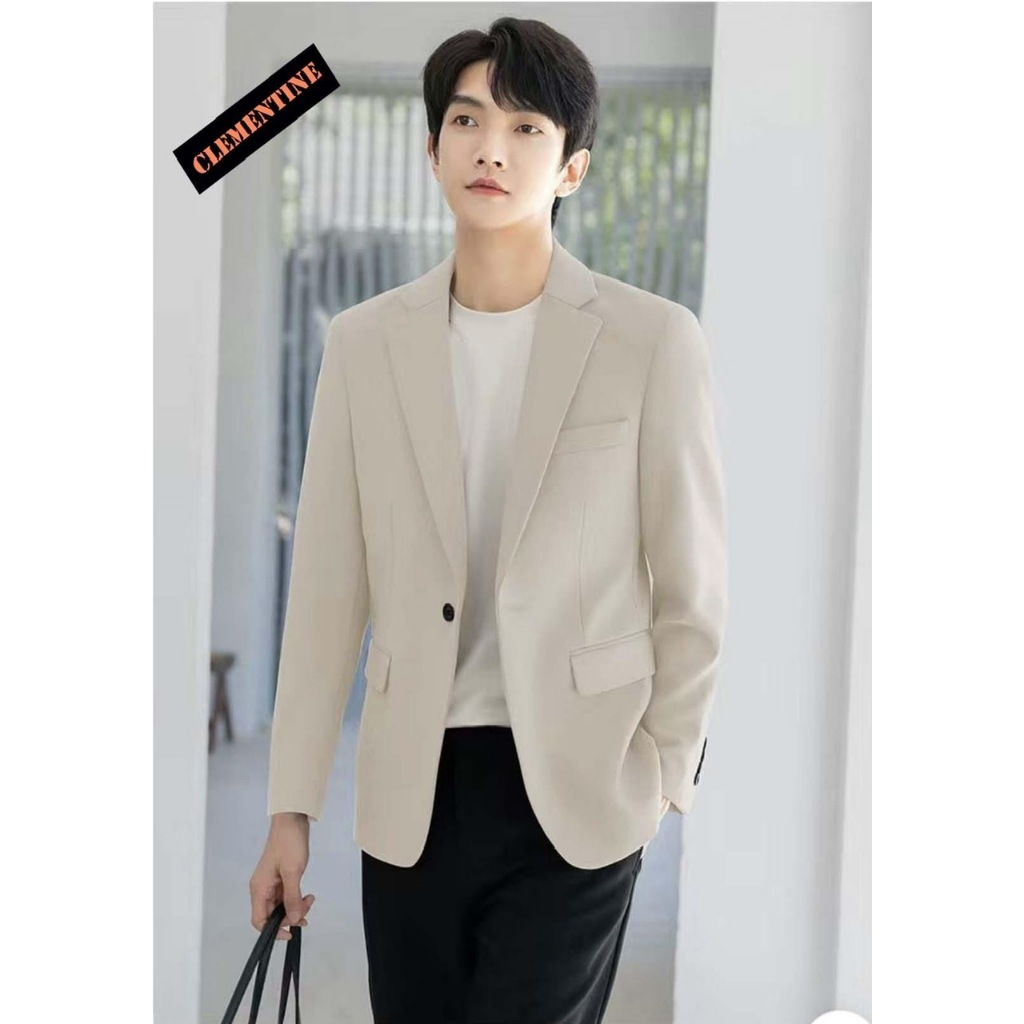 Áo Vest Nam , Áo Blazer Nam Màu Nâu thiết kế chuẩn form dáng Hàn Quốc - Two-Q STORE