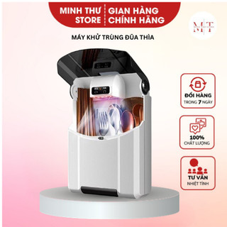 Máy Sấy Khô Đũa Thìa Khử Khuẩn Bằng Tia UV Treo Tường - Dụng Cụ Nhà Bếp Khử Khuẩn Cao Cấp