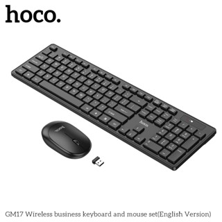 Bộ bàn phím và Chuột không dây Hoco GM17 Wireless 2.4G  USB  nhẹ đẹp 