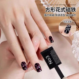 Nam châm mắt mèo , bộ 5 cây hút mắt mèo theo hình mẫu nam châm nail