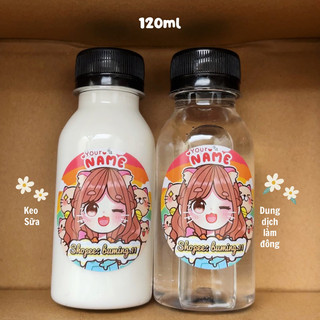 Keo sữa & dung dịch làm đông slime 120ml