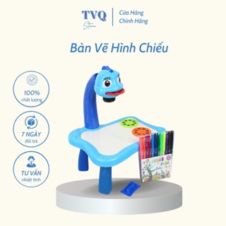 Bộ Đồ Chơi Bàn Vẽ Có Hình Chiếu Thông Minh Cho Bé Tập Tô Sáng Tạo TVQ Store