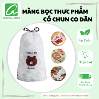 Màng bọc thực phẩm túi gấu có chun co dãn