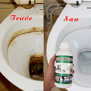 [Loại mạnh nhất] Tẩy bồn sứ, sen vòi inox, bồn nhựa, gạch men Nguyên Hoàng. Chai 500ml