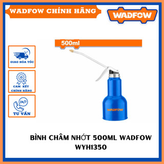 Bình châm nhớt 500ml wadfow wyh1350 thân thép, bền và chống rỉ sét ,hàng chính hãng