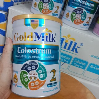Sữa Bột Goldmilk Colostrum 2 cho trẻ từ 6 – 36 tháng tuổi lon 900g