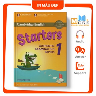 Cambridge English Starters Authentic in màu đẹp + MP3 - giá hợp lý