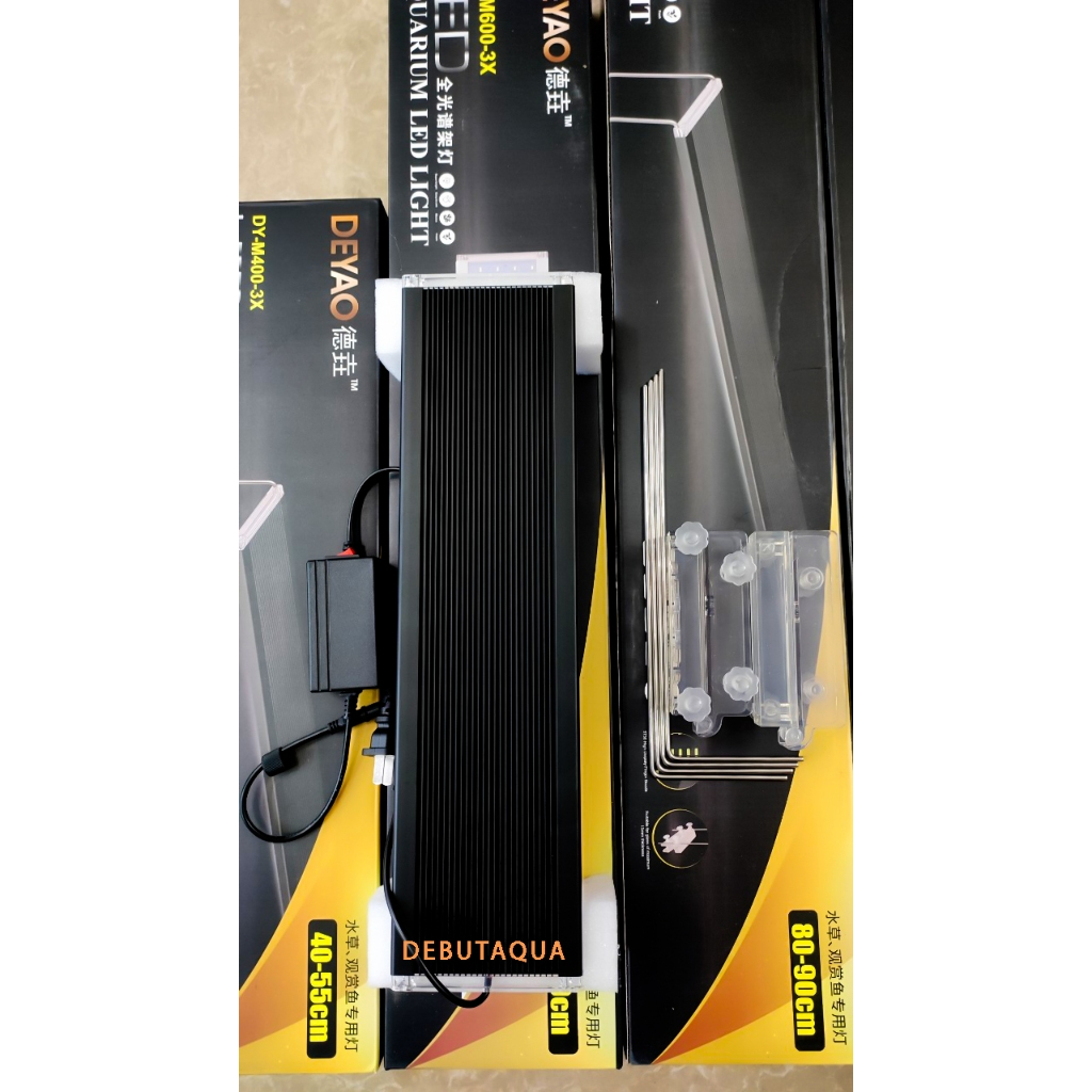 Đèn DEYAO M Series RGB 3 in 1 Đỏ Cá Không Đỏ Nước Cây Thủy Sinh Phát Triển Lên Mầu 