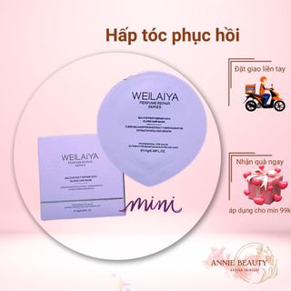 Hấp tóc Weilaiya, dầu hấp tóc mini dưỡng ủ tóc phục hồi đa tầng, dưỡng tóc suôn mượt, chắc khỏe