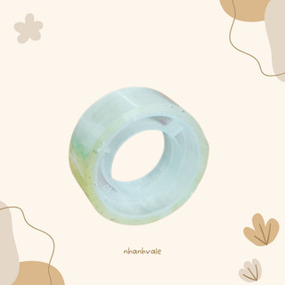 Cuộn băng keo trong nhỏ bản 1.8cm