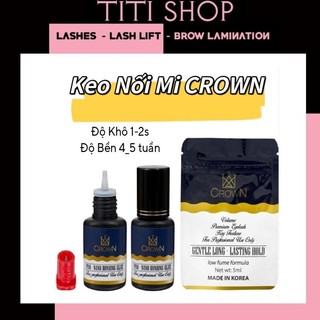 Keo nối mi crown nano