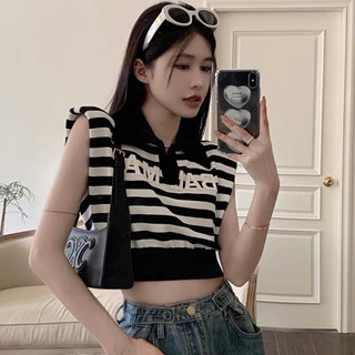 Áo len polo sọc cổ bẻ qc loại 1