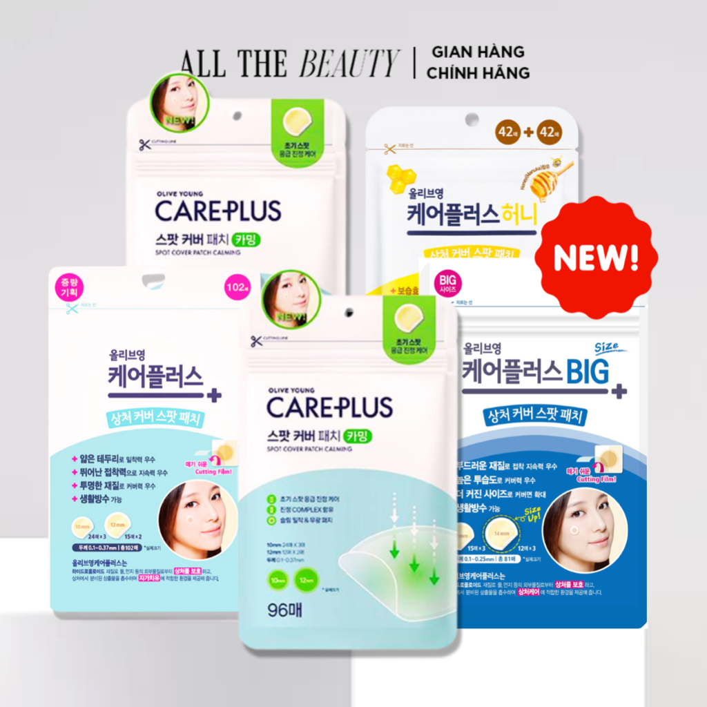 Miếng dán mụn Care Plus Olive Young