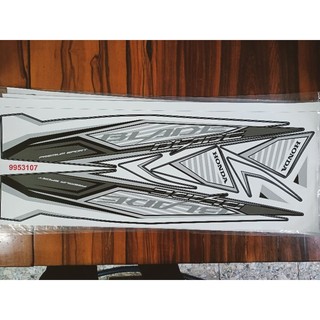 Bộ tem xe Wave Blade màu trắng hàng thiết kế