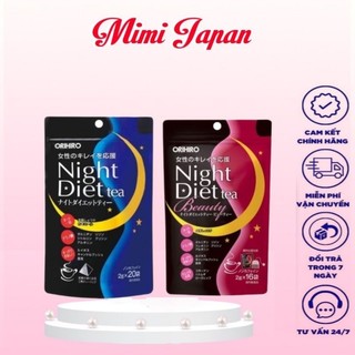 Trà giảm cân Night Diet Tea Orihiro Nhật Bản