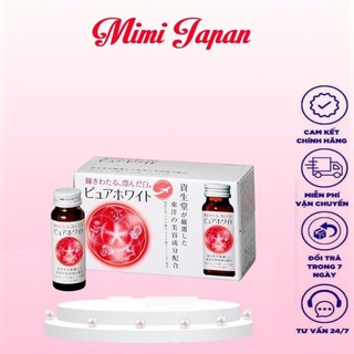 Nước uống Collagen Shiseido Pure White 1 hộp 10 lọ