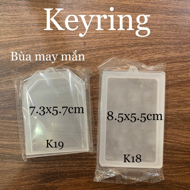 Sẵn khung tranh cát chảy keyring 5x5cm vuông, trái tim, tròn kèm dây đeo siêu cute lót ly cát chảy mini