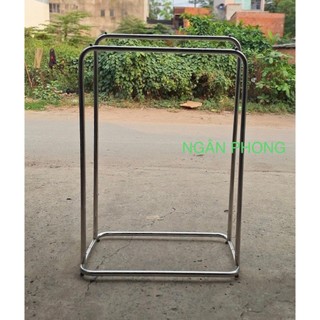 Sào đôi inox 201 dày 0.9 dem