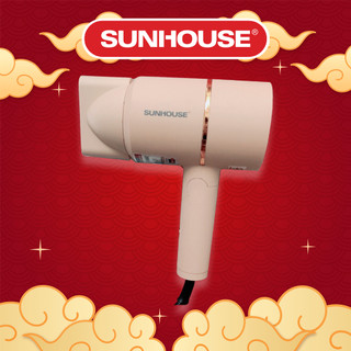 Máy sấy tóc sunhouse shd2313 - công suất 1000w, 2 tốc độ gió, 3 mức nhiệt, bảo hành 12 tháng trên toàn quốc