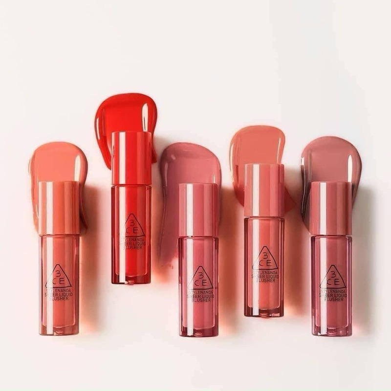 Má hồng kem 3CE Sheer Liquid Blusher ChiinBeauty