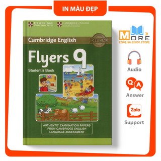 Cambridge english flyers 2017 in màu đẹp + mp3
