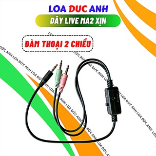 Dây livestream xox ma2, dây live, phù hợp với nhiều dòng sound card, micro livestream, mic karaoke