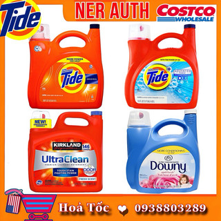 Nước giặt xả của Mỹ Tide Ultra Concentrated - Downy April Fresh - Tide Oxi Thơm và Mềm Vải