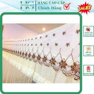  Màn Tuyn Ren Thái Mắc Tay - Màn Có Cửa Và Không Cửa Hoàng Gia 