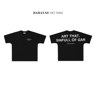 Áo thun baravas form boxy / sinfullofgar - version premium