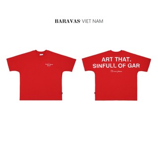 Áo Thun Baravas Form Boxy / SINFULLOFGAR - Version Premium