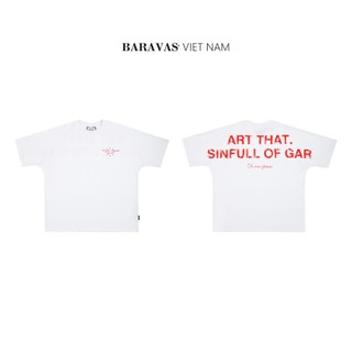 Áo Thun Baravas Form Boxy / SINFULLOFGAR - Version Premium