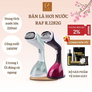 Bàn là hơi nước RAF R.1282P, Bàn ủi hơi nước cầm tay, Máy là hơi nước cầm tay công suất lớn là phẳng nhanh