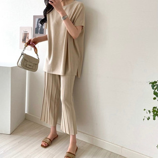 Set len be quần nhấn ly Defleur.studio