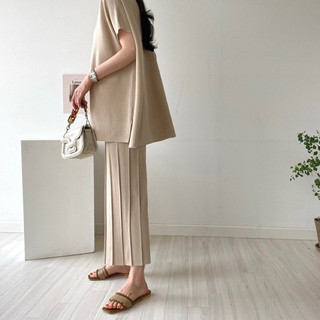 Set len be quần nhấn ly Defleur.studio