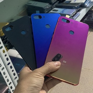 Bộ vỏ Xiaomi Mi 8 Lite - kèm nút bấm, cụm kính camera