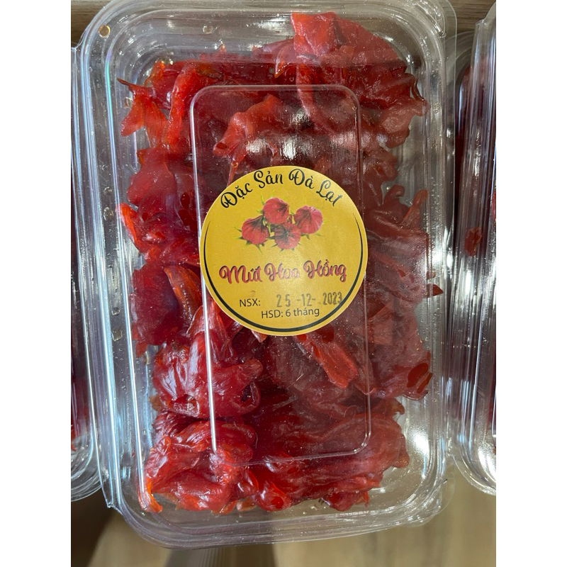 mứt hoa hồng Đà Lạt 500g