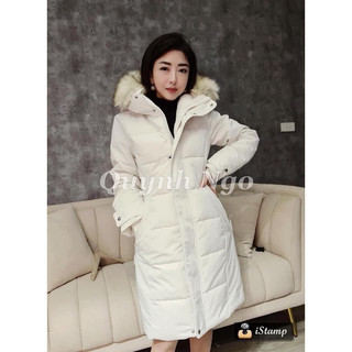 Parka Zara chuẩn authentic màu trắng cực đẹp