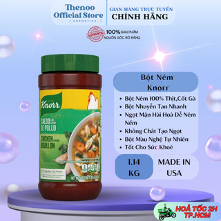 Bột Nêm Knorr Mỹ 1.14Kg Vị Gà,Không Hoá Chất