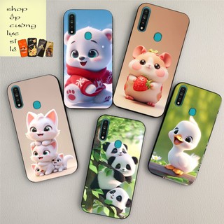 ốp lưng oppo a31 , oppo a8 in hình con vật dễ thương