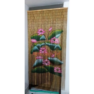 rèm ống trúc, mành ống trúc trang trí ngăn phòng