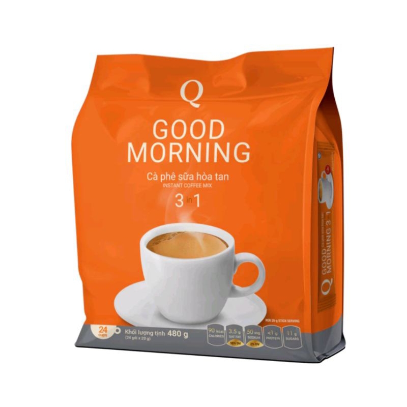 2 Bịch cà Phê GOOMORNING (48 ống)