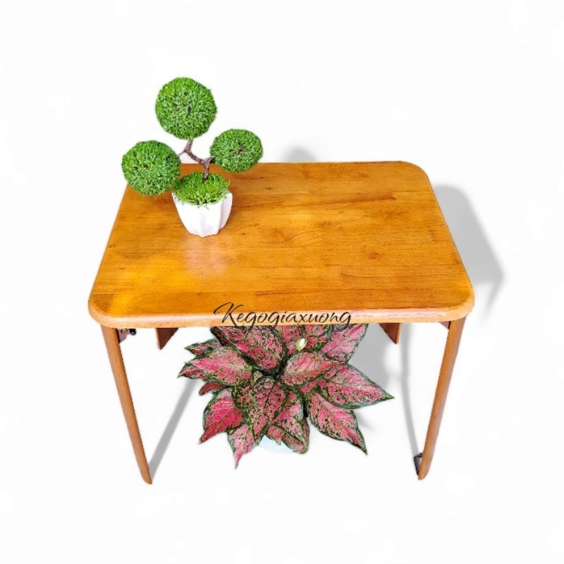 Bàn trà chân cao 50cm (mặt 50x70)