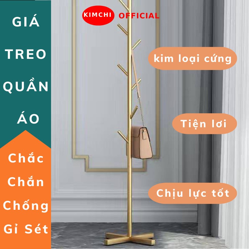 Cây Treo Quần Áo Kimchi Chất Liệu Kim Loại Kiểu Dáng Hàn Quốc