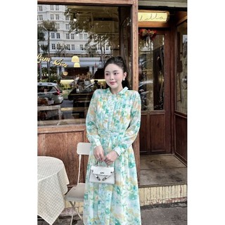 ĐẦM DÀI XẾP LI NGỰC THIẾT KẾ