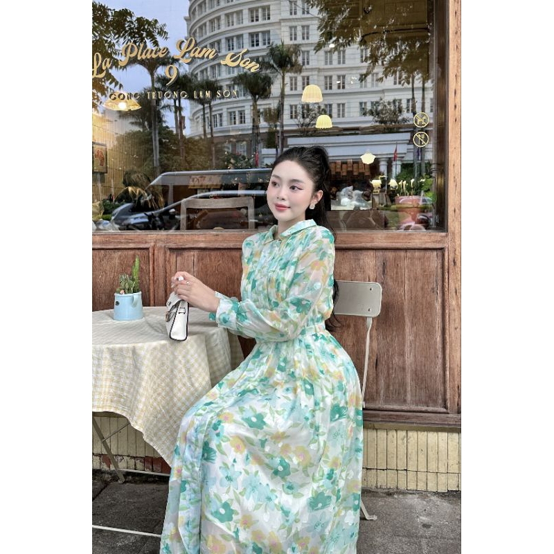 ĐẦM DÀI XẾP LI NGỰC THIẾT KẾ
