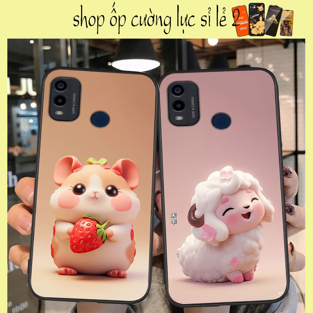 ốp lưng nokia c21 plus / nokia g11 plus / nokia c31 in hình con vật dễ thương