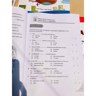 Topical Grammar Practice 1-6
